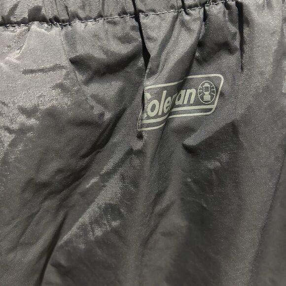 Coleman Camping Hiking Wind Rain Pants Gray Men's L Vinyl Gorpcore Camping - Picture 2 of 8